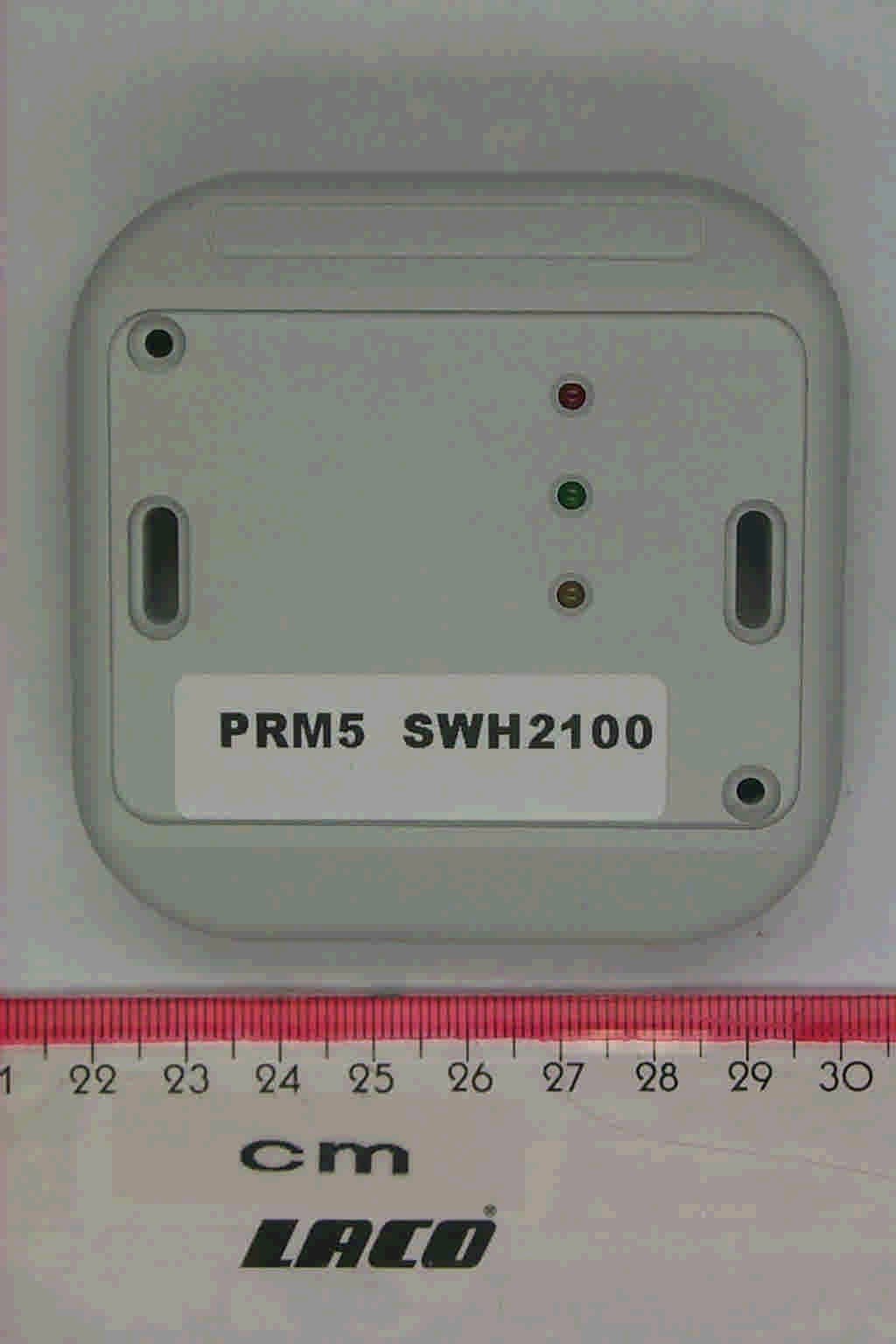Inductive Reader - FCC ID IXLPRM5SWH2100 - Deister Electronic GmbH