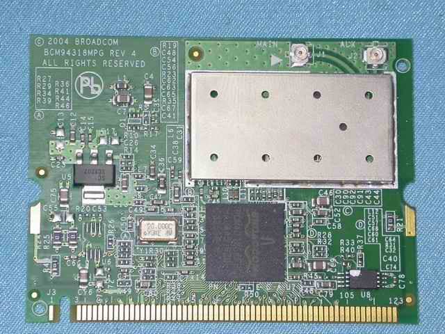 802.11b/g Mini-PCI Module - FCC ID IXMMPGBR05 - Universal Scientific Industrial Co., Ltd.