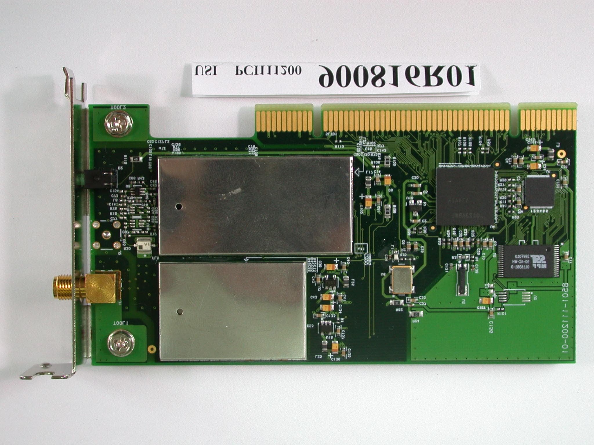 Wireless LAN PCI Adapter - FCC ID IXMPCI111200 - Universal Scientific Industrial Co., Ltd.