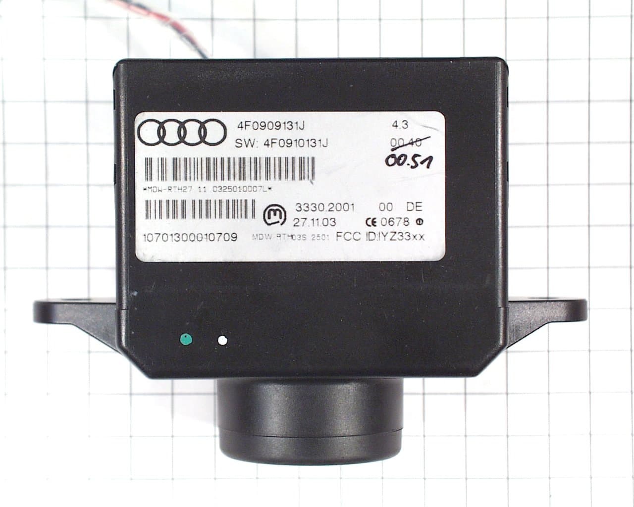 EZS (electrical ignition start switch) - FCC ID IYZ3330 - Marquardt GmbH