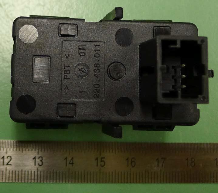 Ignition switch - FCC ID IYZNSS - Marquardt GmbH
