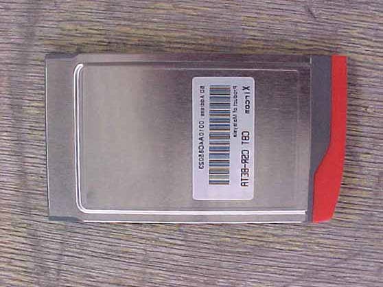 16 Bit PCMCIA Type II Bluetooth Adapter - FCC ID J3OCBT002 - Xircom (2)