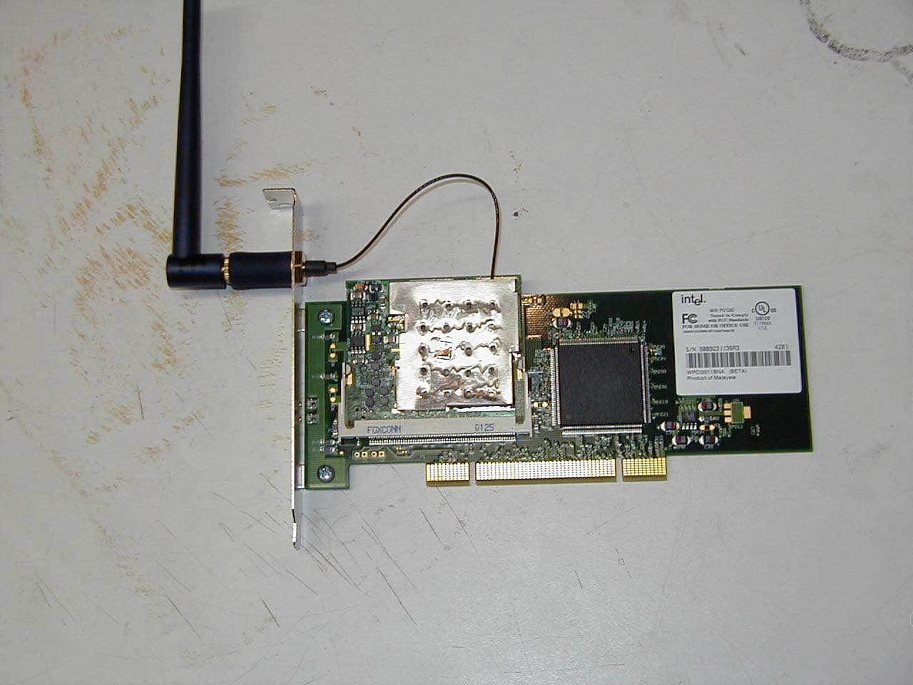 Wreless PCI Adapter - FCC ID J3OWPCI5000 - Xircom