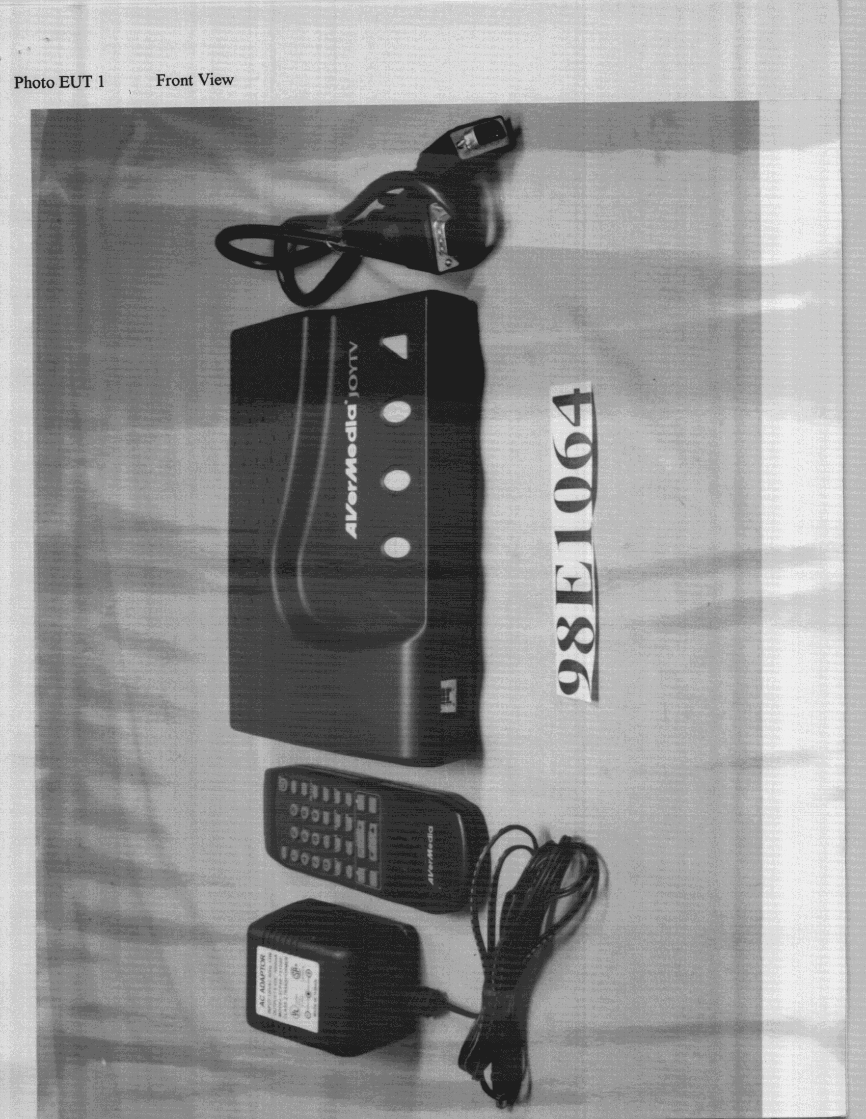 JBP - Part 15 Class B Computing Device Peripheral - FCC ID J4EM0A1 - AverMedia Technologies Inc