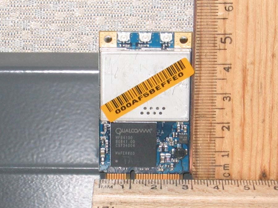 WLAN a/b/g/n PCIe minicard Adapter - FCC ID J9C-65VE239P2 - Qualcomm Technologies, Inc.