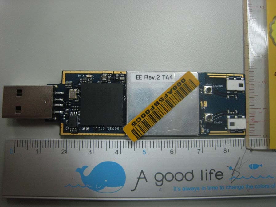 WLAN USB Stick a/b/g/n Adapter - FCC ID J9C-65VF438P2 - Qualcomm Technologies, Inc.