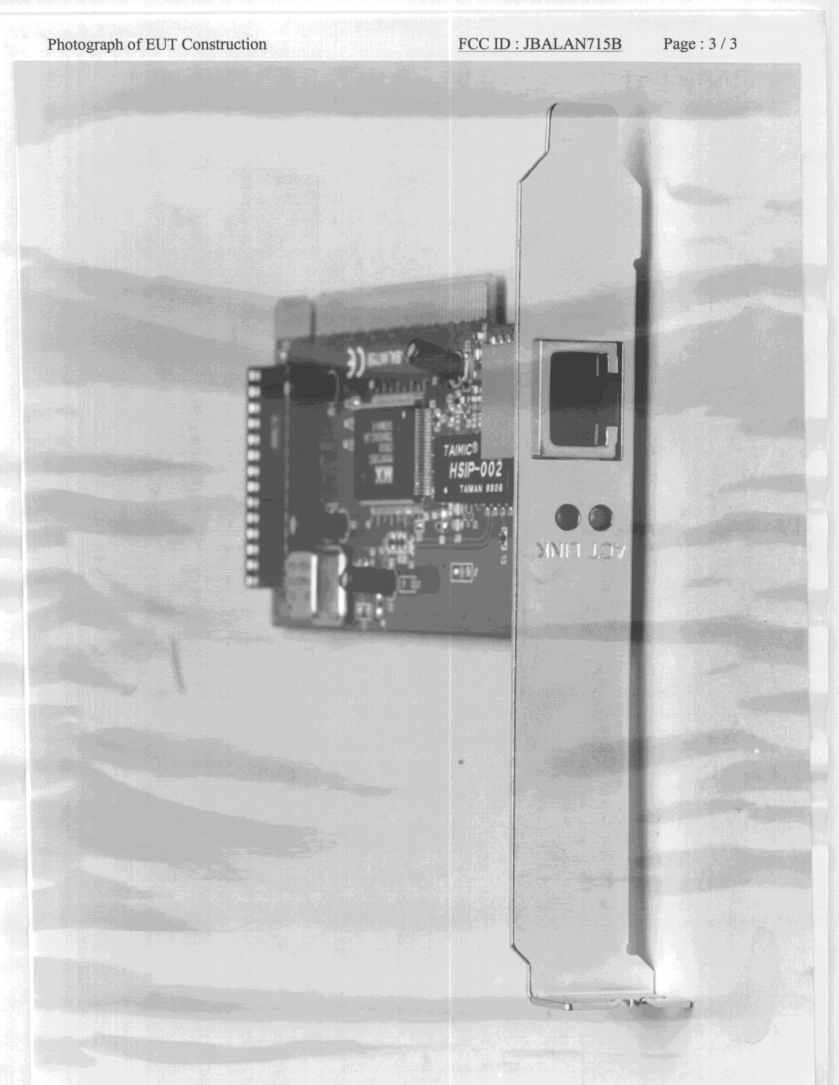 JBP - Part 15 Class B Computing Device Peripheral - FCC ID JBALAN715B - Macronix International Co Ltd (3)