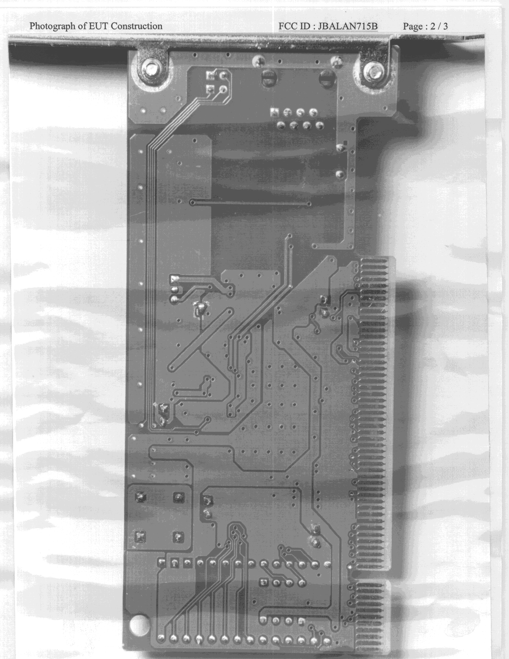 JBP - Part 15 Class B Computing Device Peripheral - FCC ID JBALAN715B - Macronix International Co Ltd (2)