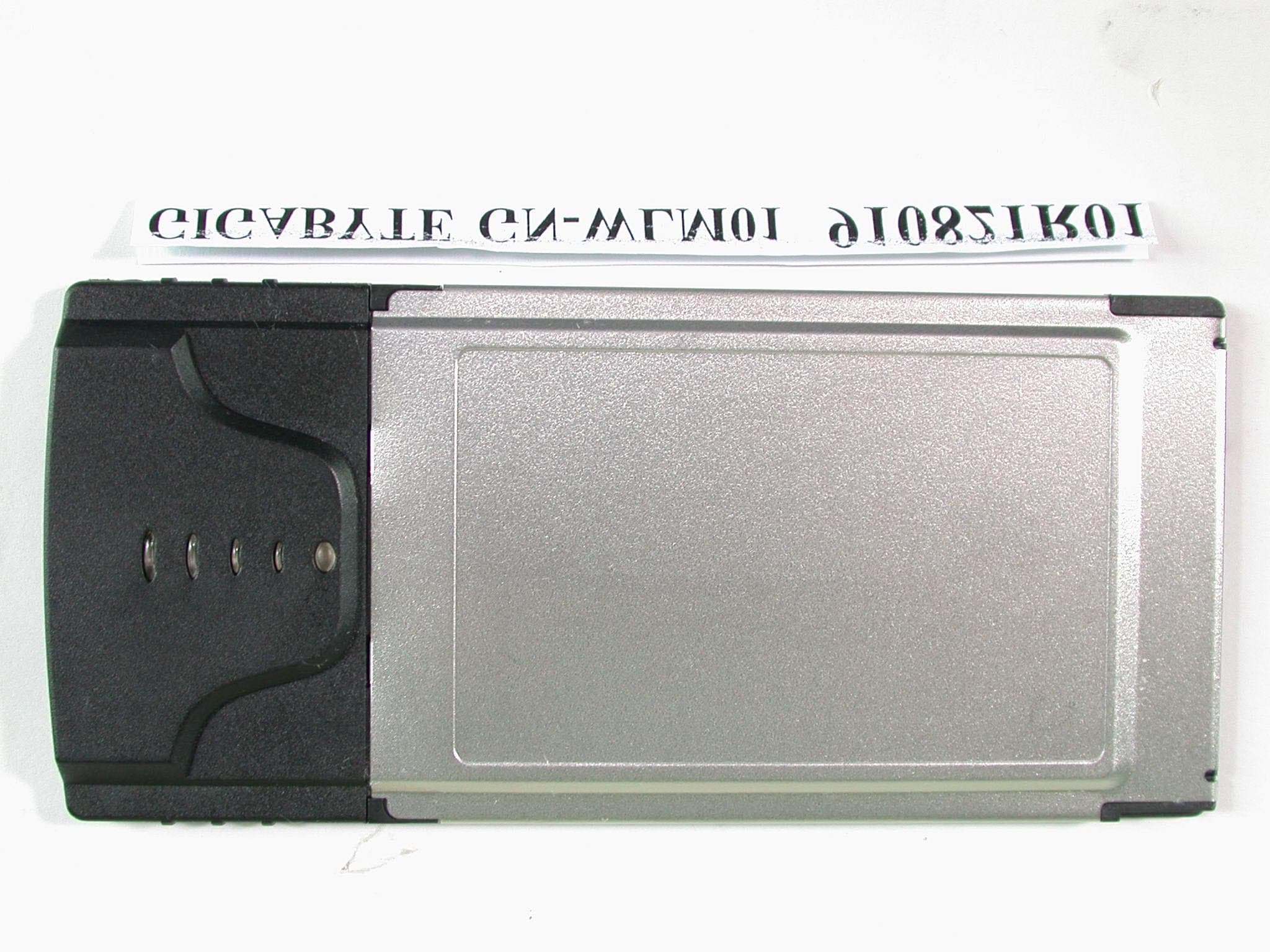 WLAN PCMCIA Card - FCC ID JCK-GN-WLM01 - GIGA-BYTE TECHNOLOGY CO., LTD.