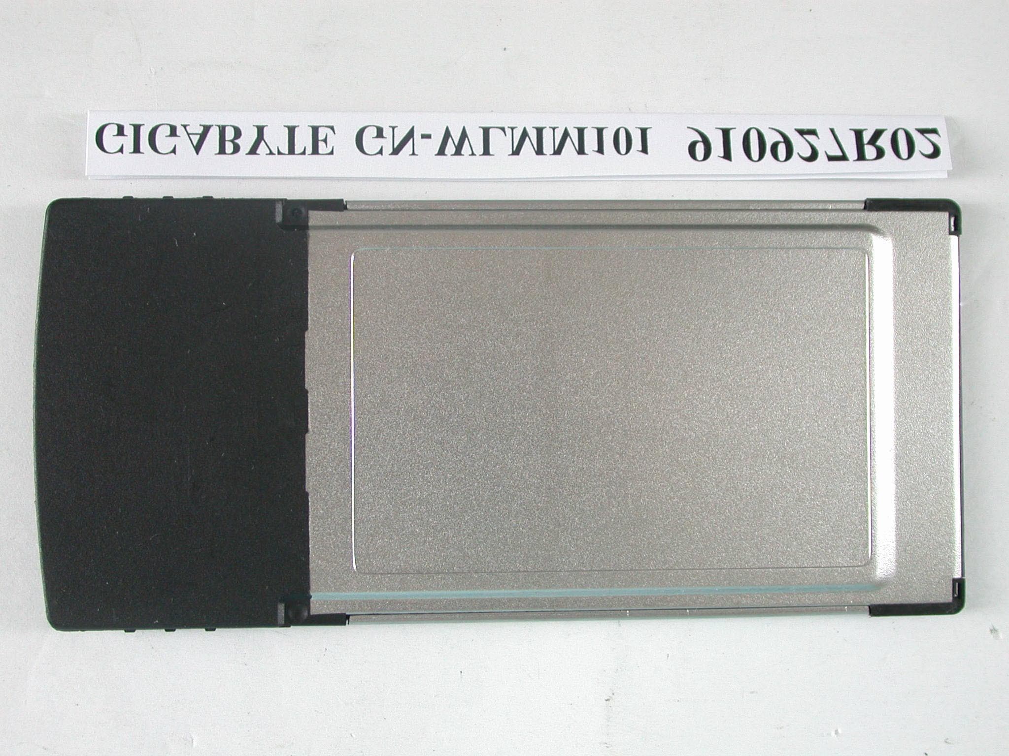 WLAN PCMCIA Card - FCC ID JCK-GN-WLMM101 - GIGA-BYTE TECHNOLOGY CO., LTD.