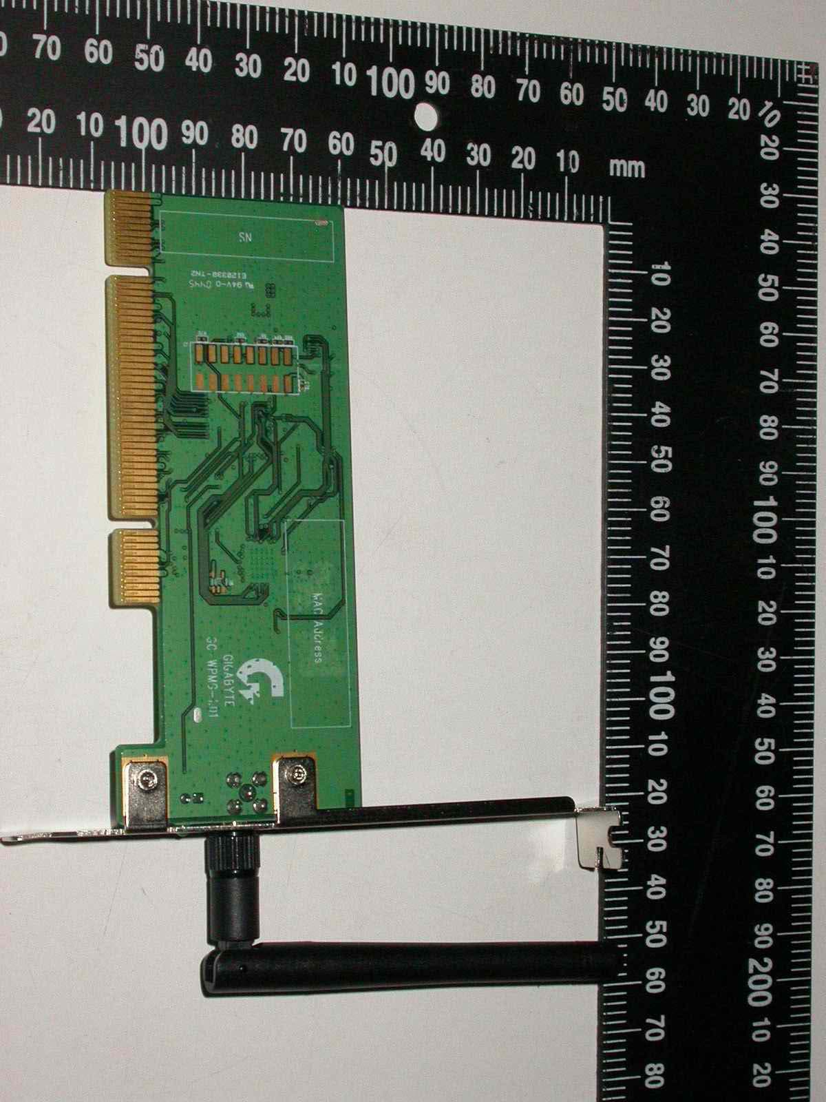PCI Wireless LAN Card - FCC ID JCK-GN-WPMG - GIGA-BYTE TECHNOLOGY CO., LTD. (2)