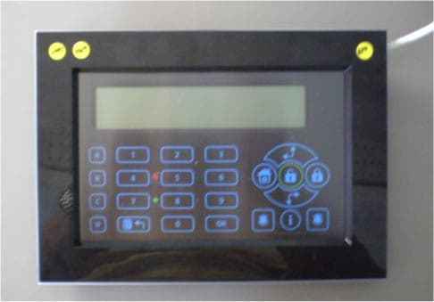 Touch screen keypad - FCC ID JE4PROSYSKPP - Risco Ltd.