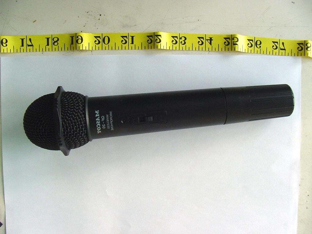 Wireless Microphone - FCC ID JEBQF-20 - Mascot Electric Co., Ltd.