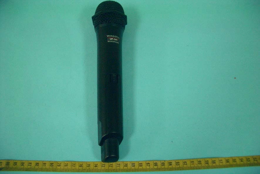 Wireless Handheld Transmitter Microphone - FCC ID JEBUF-141 - Mascot Electric Co., Ltd. (2)