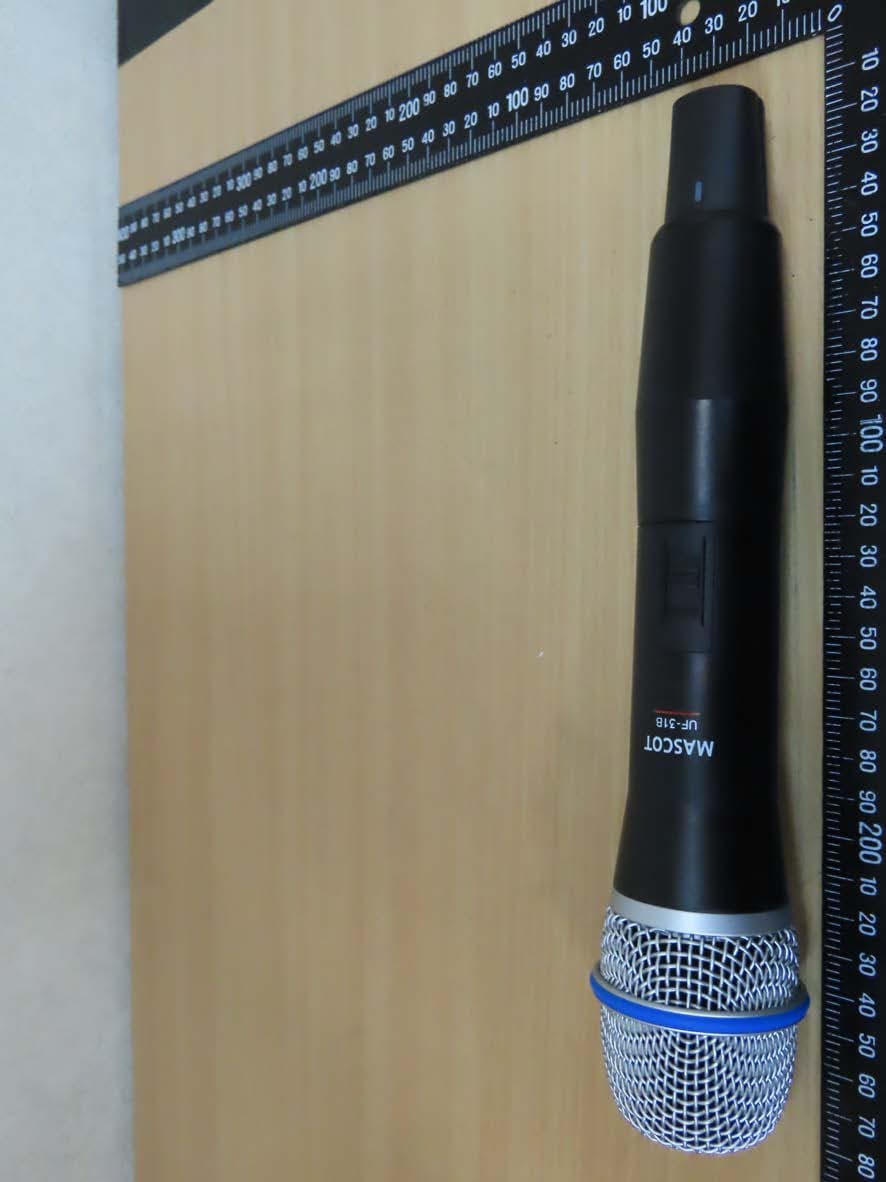 Handheld Microphone - FCC ID JEBUF-31B - Mascot Electric Co., Ltd. (2)