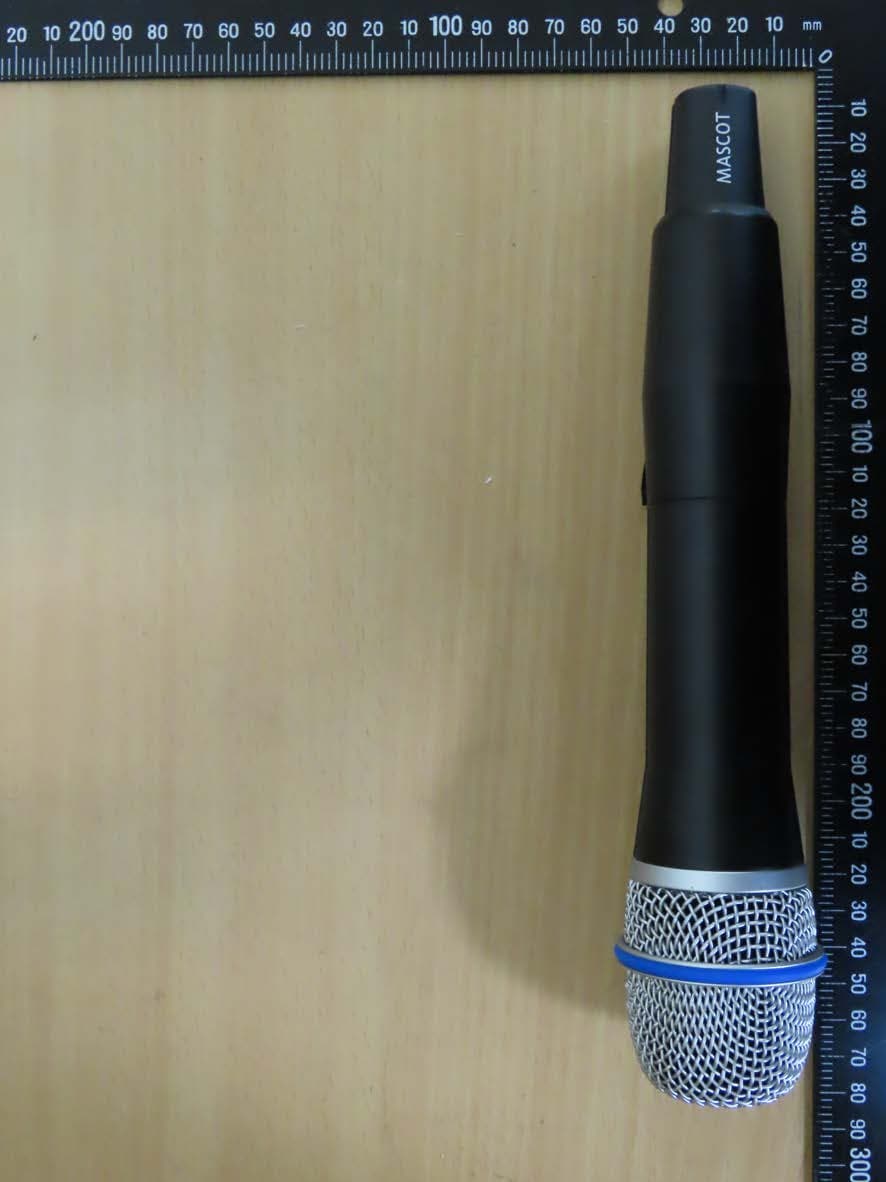 Handheld Microphone - FCC ID JEBUF-31B - Mascot Electric Co., Ltd. (4)