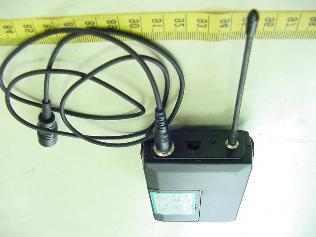 Wireless Body Pack Wireless Microphone - FCC ID JEBUT-18A - Mascot Electric Co., Ltd. (4)