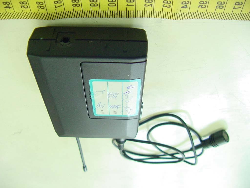 Wireless Body Pack Wireless Microphone - FCC ID JEBUT-18A - Mascot Electric Co., Ltd. (5)