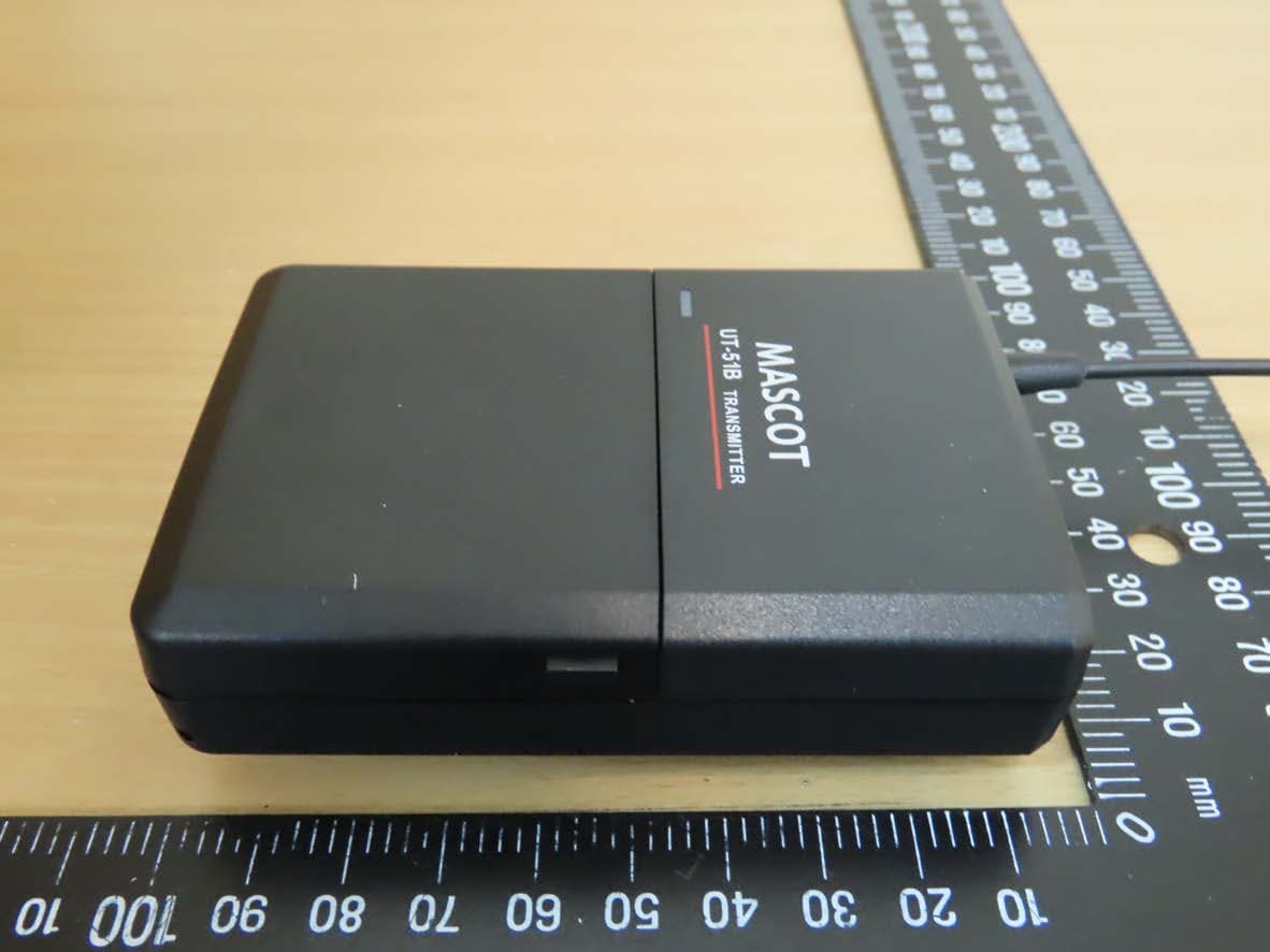 Bodypack Transmitter - FCC ID JEBUT-51B - Mascot Electric Co., Ltd. (4)