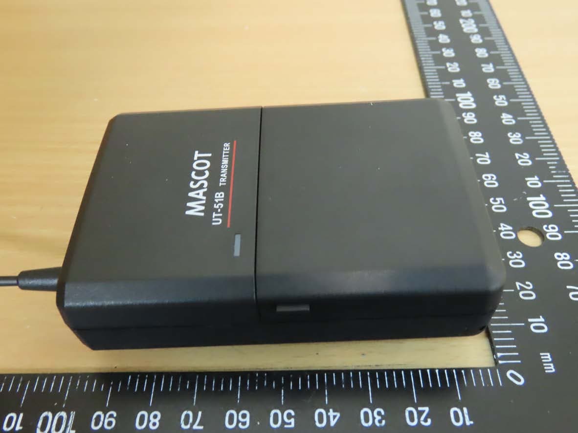 Bodypack Transmitter - FCC ID JEBUT-51B - Mascot Electric Co., Ltd. (3)