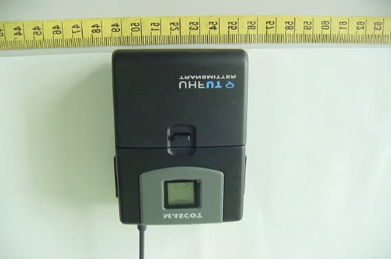 Wireless Bodypack Transmitter Microphone - FCC ID JEBUT-9 - Mascot Electric Co., Ltd. (5)