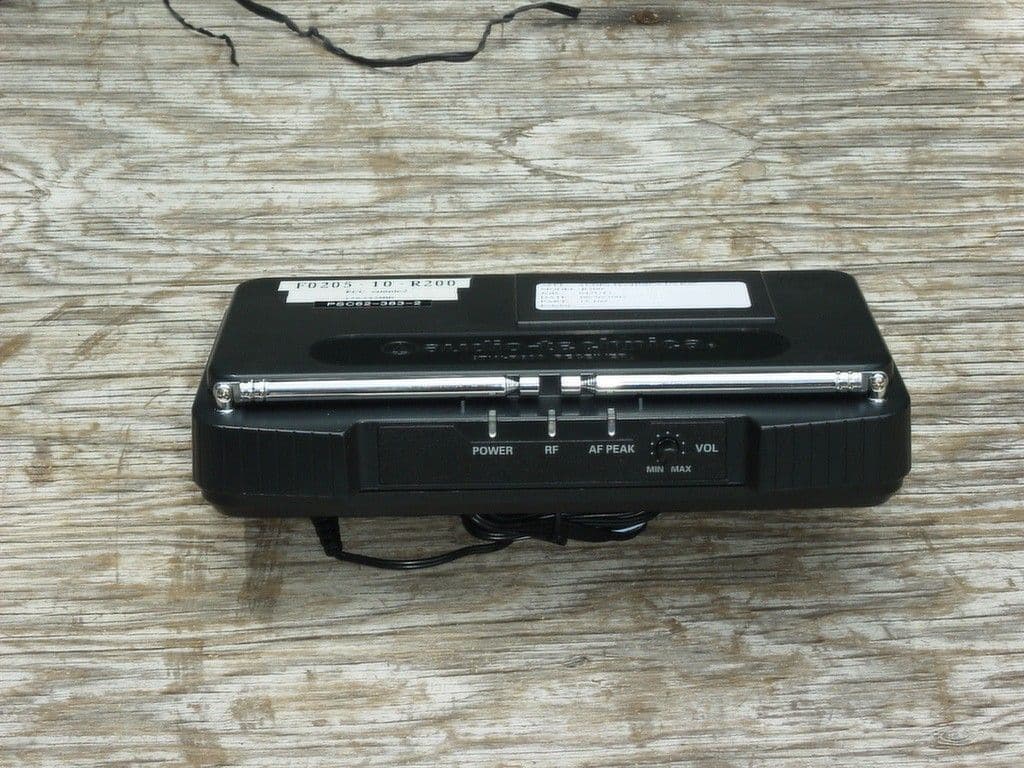 Communications Receiver - FCC ID JFZR200 - Audio-Technica Corporation