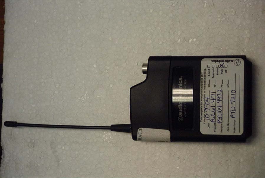 Transmitter - FCC ID JFZT210D - Audio-Technica Corporation (1)
