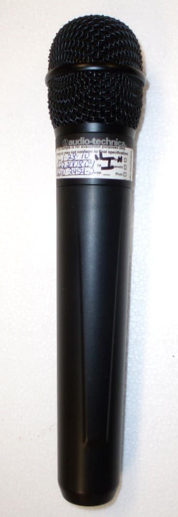 HANDHELD WIRELESS MICROPHONE - FCC ID JFZT220AI - Audio-Technica Corporation