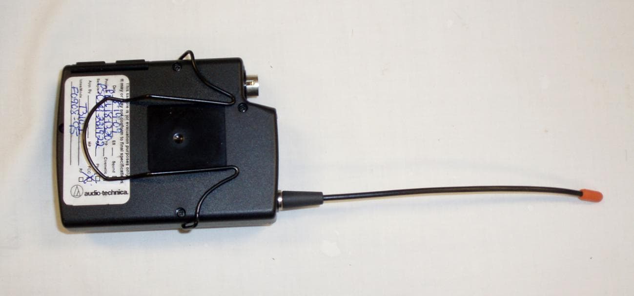 BELTPACK WIRELESS MICROPHONE - FCC ID JFZT310BI - Audio-Technica Corporation (2)