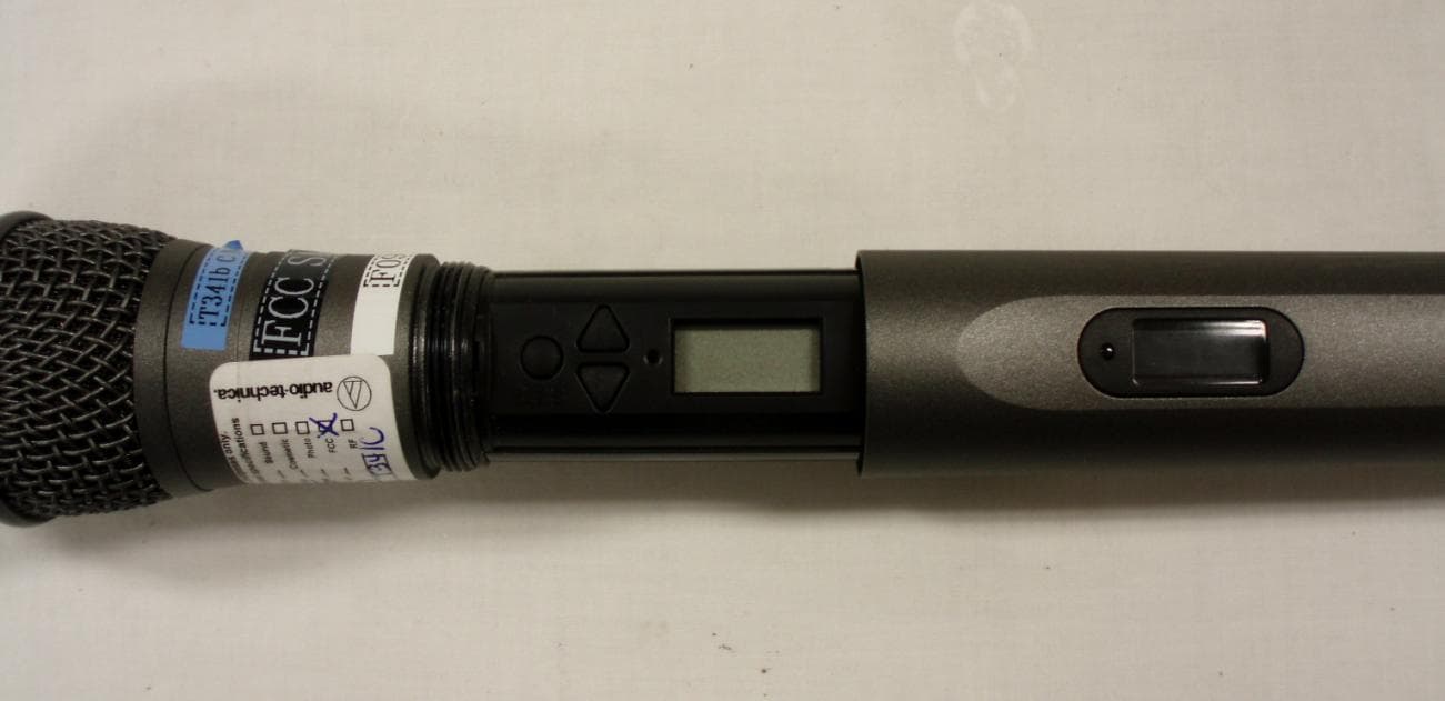 HANDHELD WIRELESS MICROPHONE - FCC ID JFZT341BC - Audio-Technica Corporation (1)