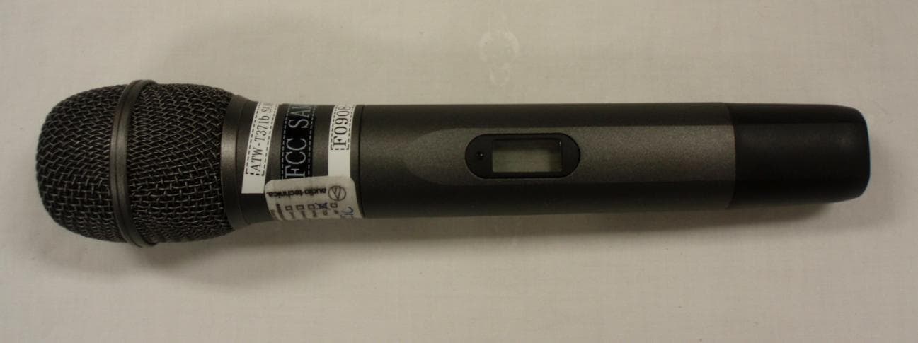 HANDHELD WIRELESS MICROPHONE - FCC ID JFZT371BC - Audio-Technica Corporation (1)