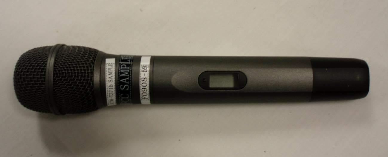 HANDHELD WIRELESS MICROPHONE - FCC ID JFZT371BD - Audio-Technica Corporation (2)