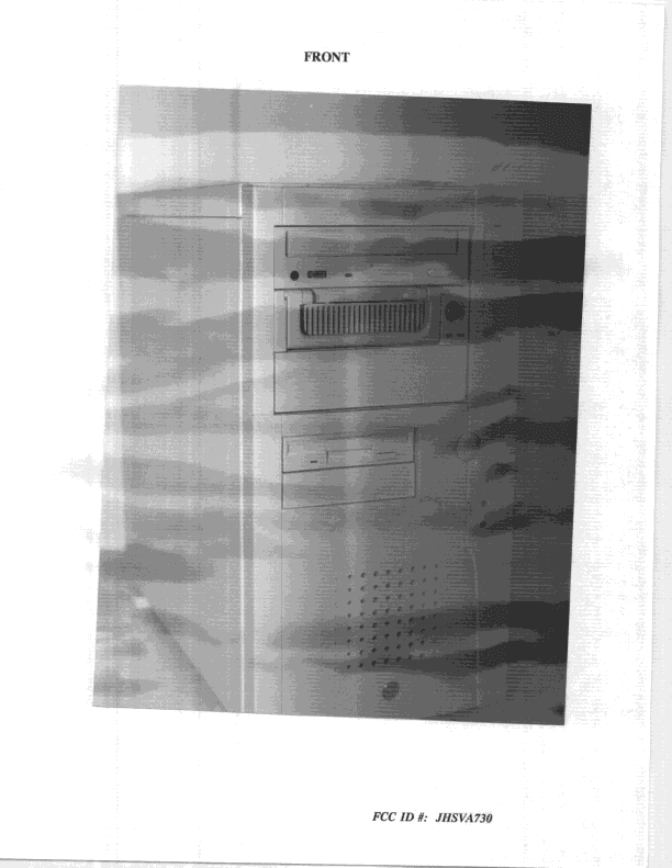 JBC - Part 15 Class B Computing Device/Personal Computer - FCC ID JHSVA730 - BCM Advanced Research Inc (2)