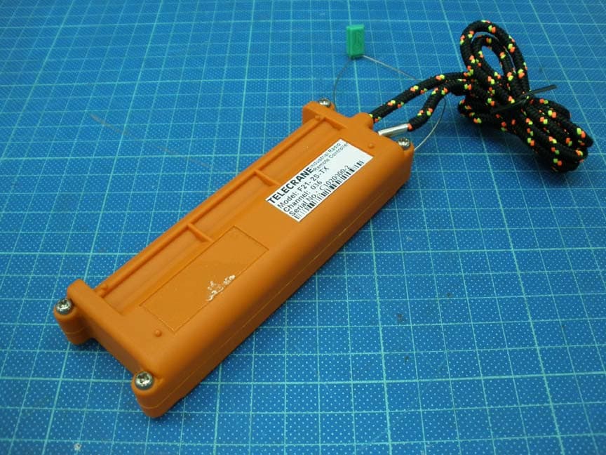 Industrial Radio Remote Controller - FCC ID JI9-F21-2S-036 - Intercontinental Technologies Ltd
