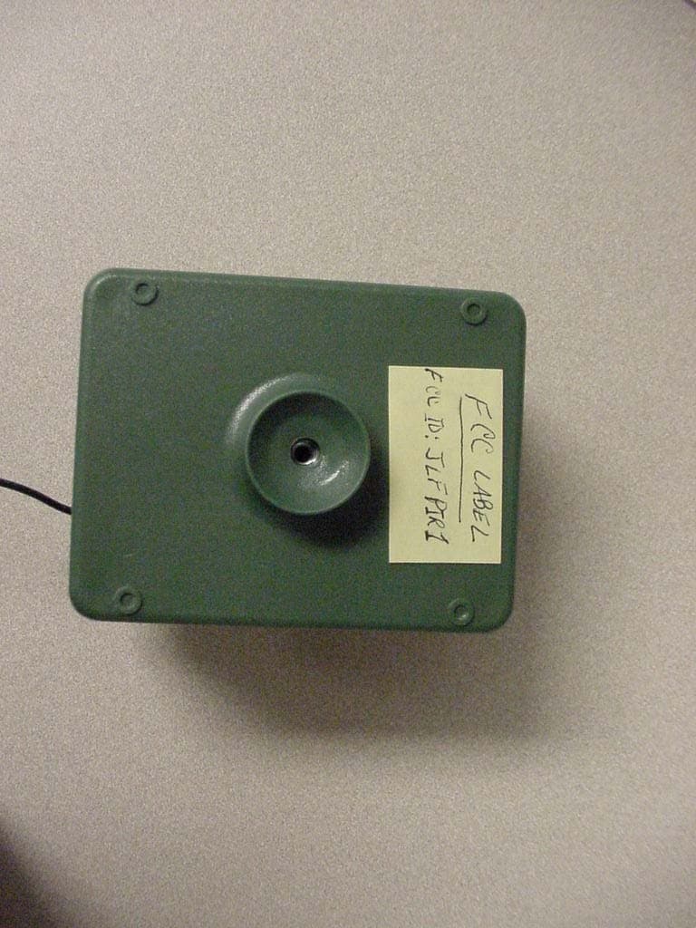 Remote Control Device - FCC ID JLFPIR1 - Chamberlain Wireless Products Inc.