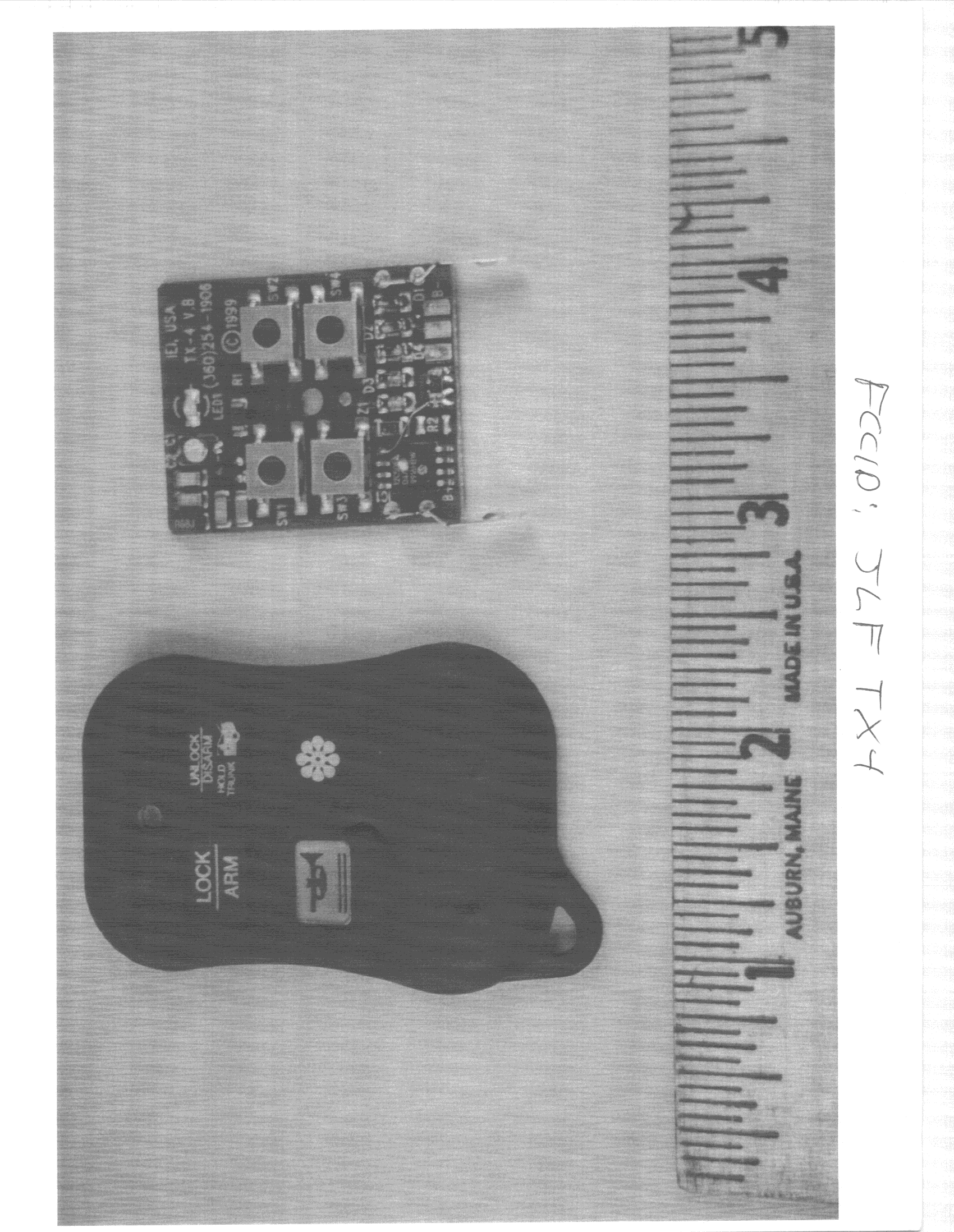 DXX - Part 15 Low Power Communication Device Transmitter - FCC ID JLFTX4 - Chamberlain Wireless Products Inc.