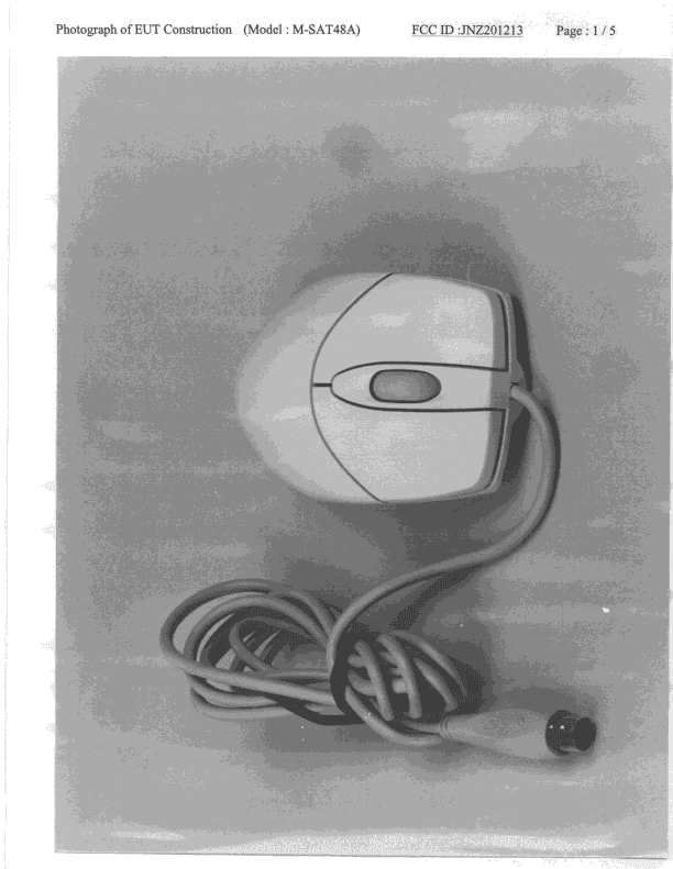 Mouse - FCC ID JNZ201213 - Logitech Far East Ltd (1)