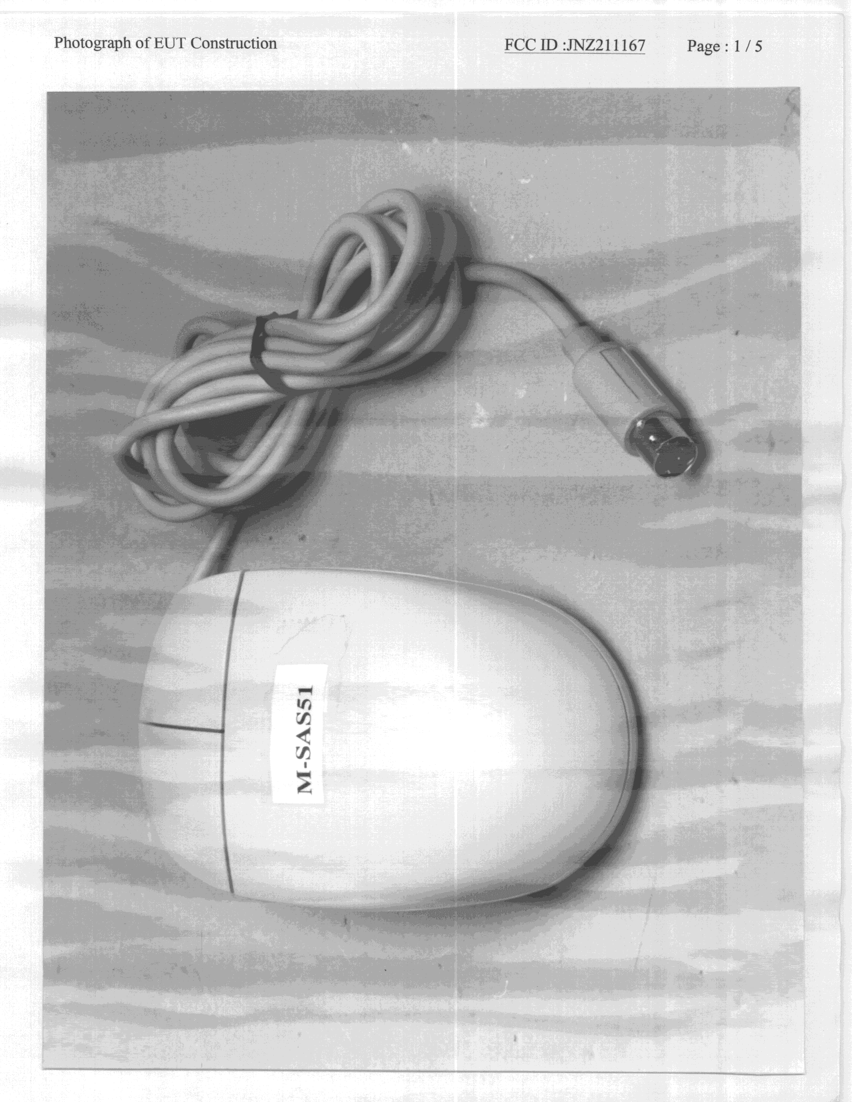 JBP - Part 15 Class B Computing Device Peripheral - FCC ID JNZ211167 - Logitech Far East Ltd (1)