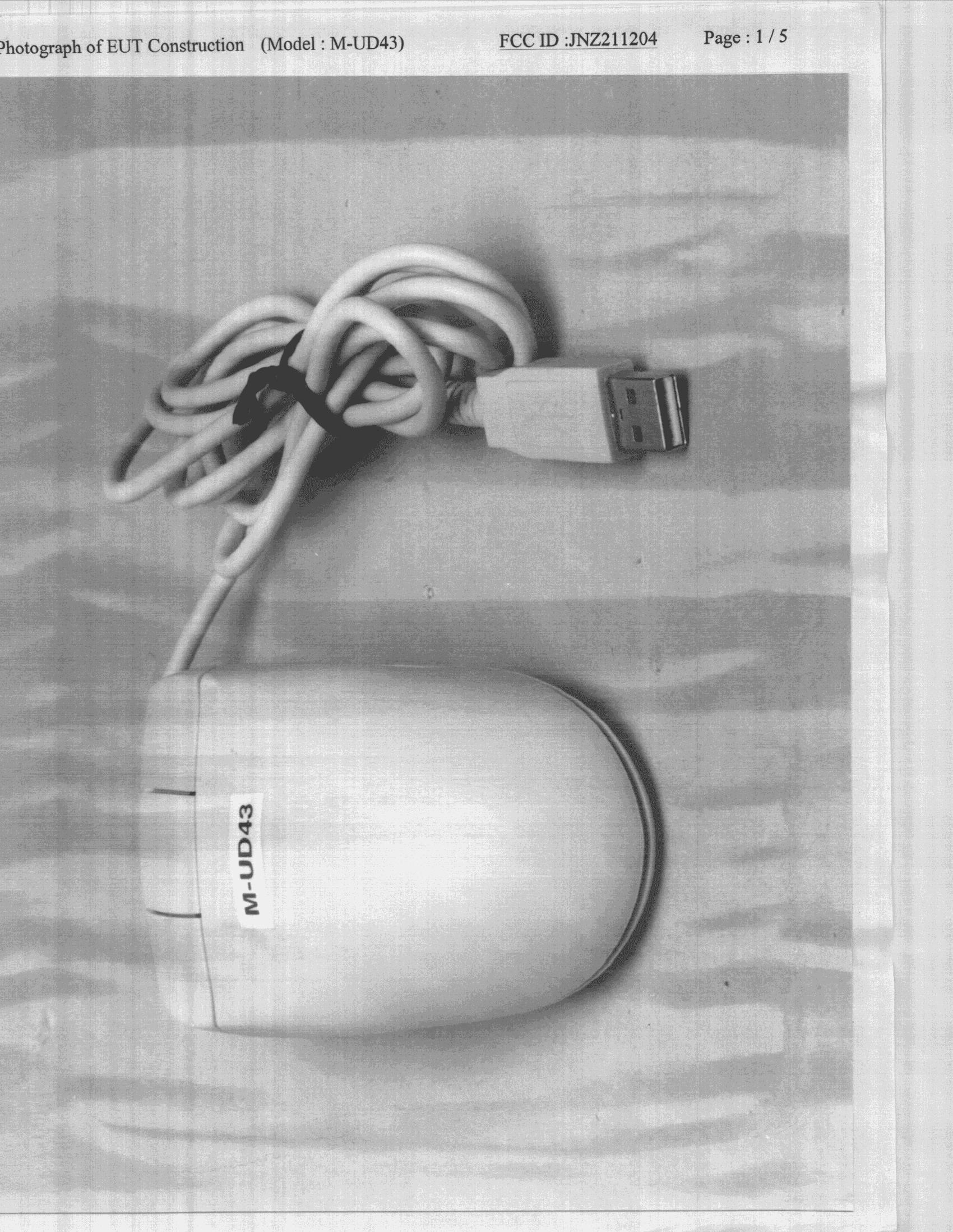 JBP - Part 15 Class B Computing Device Peripheral - FCC ID JNZ211204 - Logitech Far East Ltd (3)