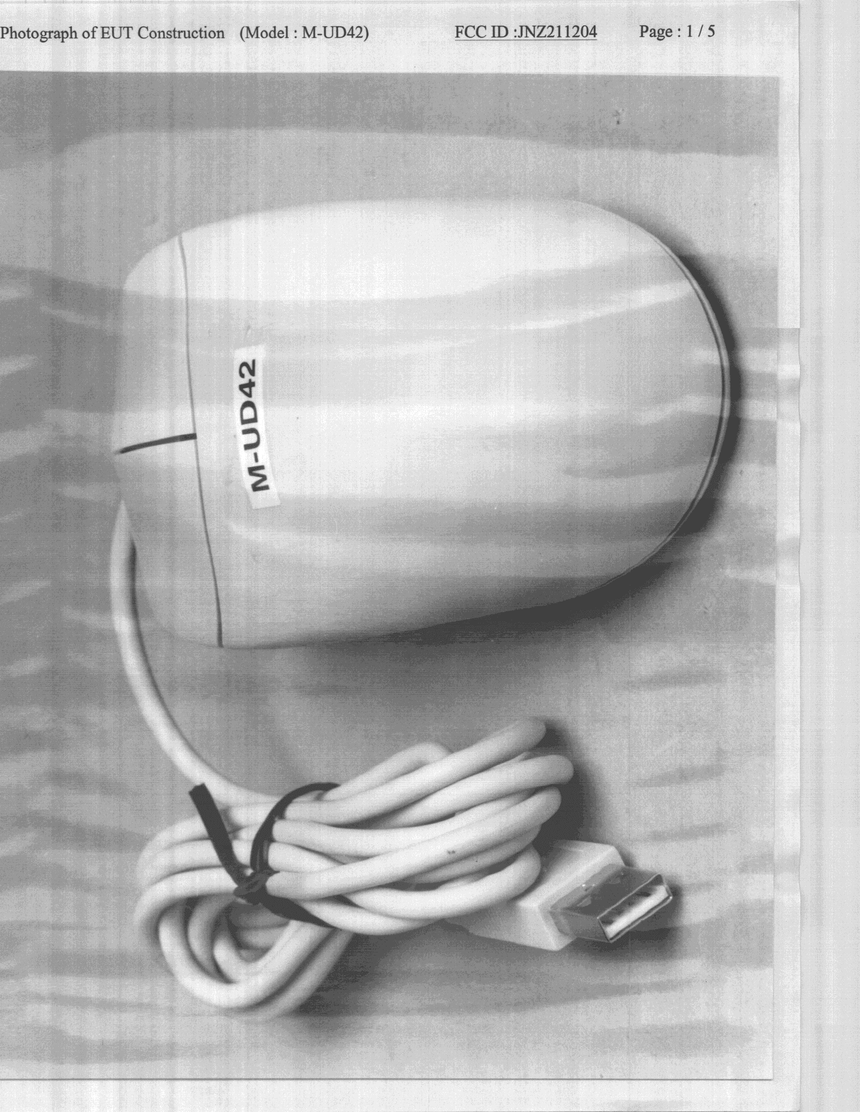 JBP - Part 15 Class B Computing Device Peripheral - FCC ID JNZ211204 - Logitech Far East Ltd (1)