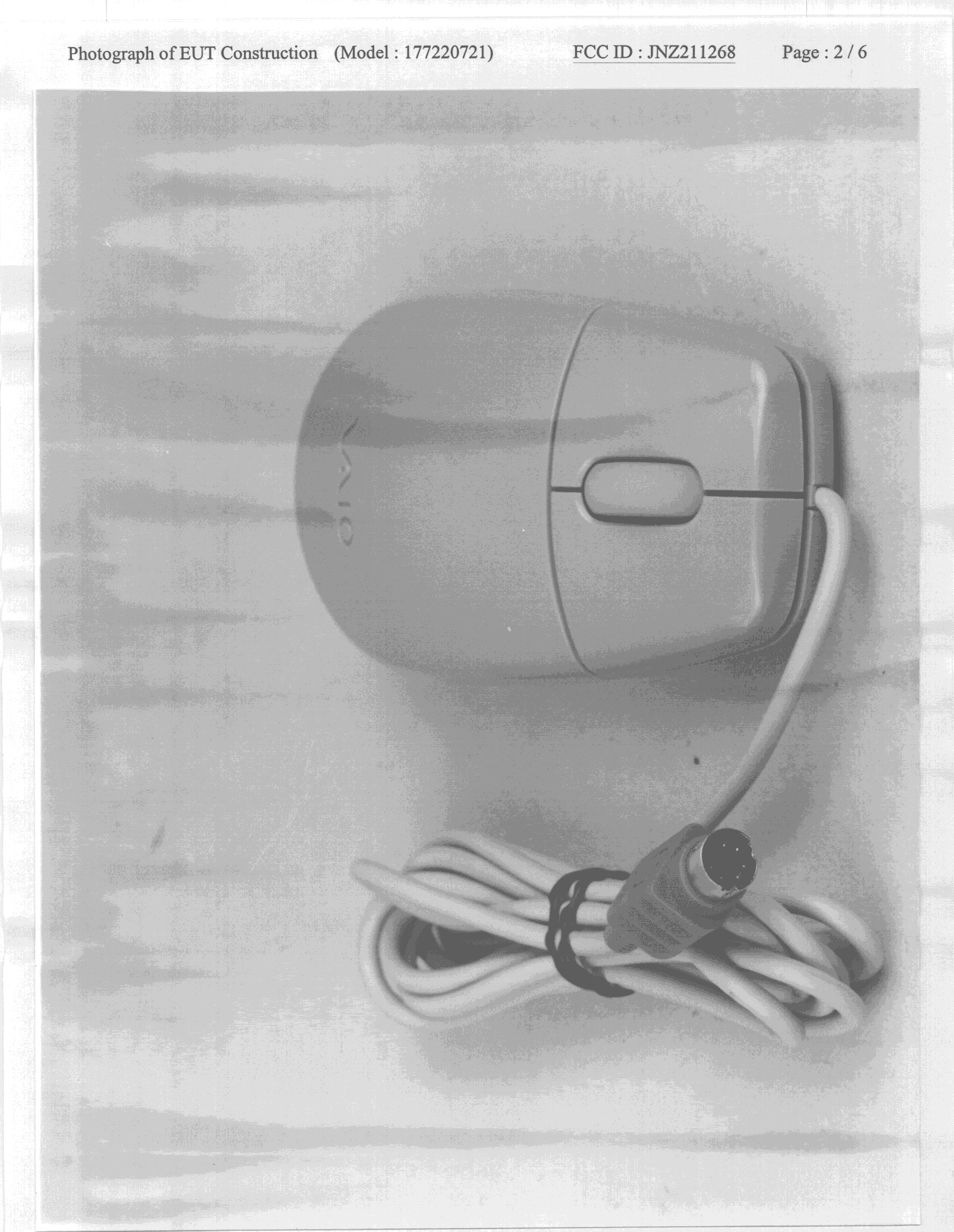 JBP - Part 15 Class B Computing Device Peripheral - FCC ID JNZ211268 - Logitech Far East Ltd (3)