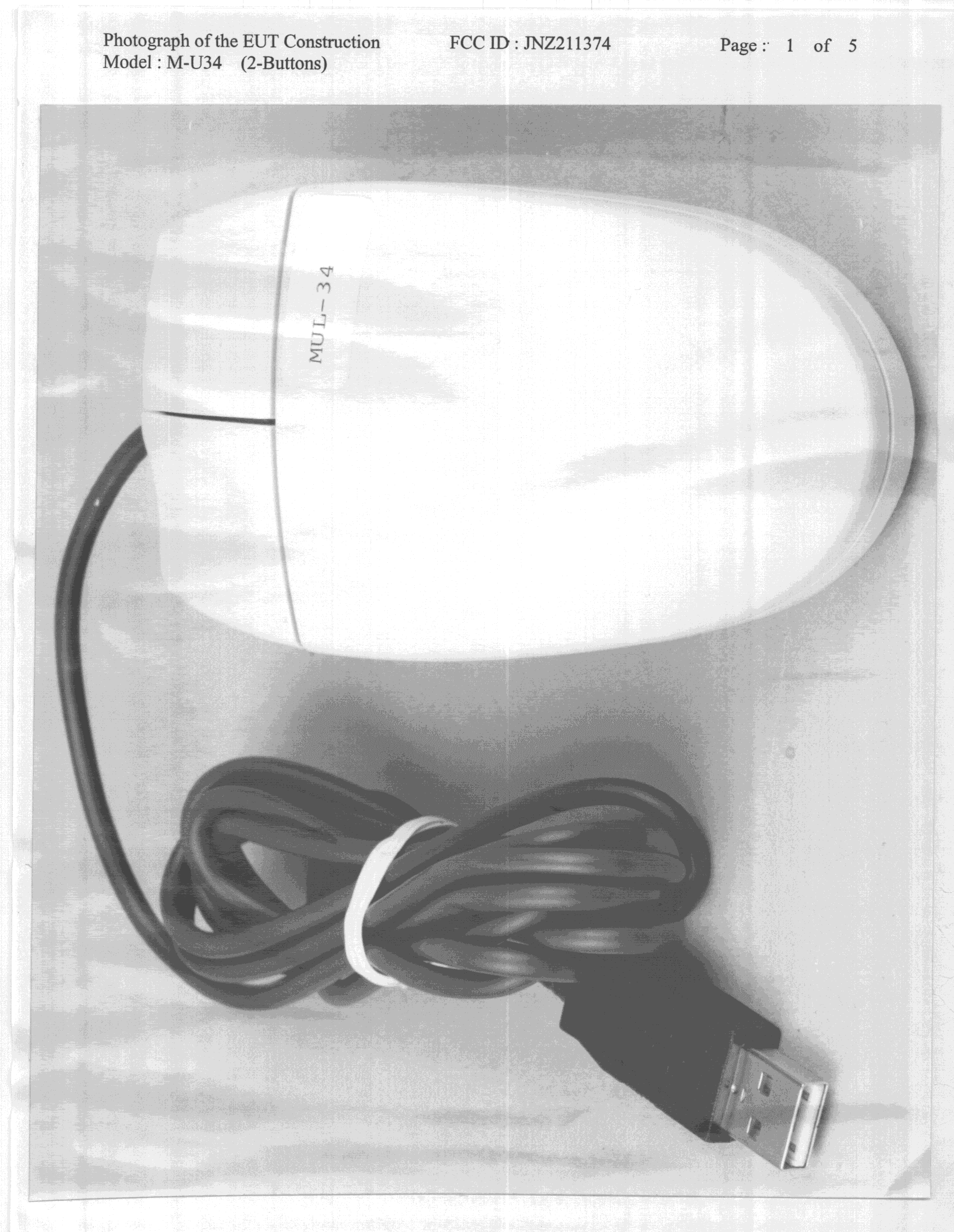 JBP - Part 15 Class B Computing Device Peripheral - FCC ID JNZ211374 - Logitech Far East Ltd (4)
