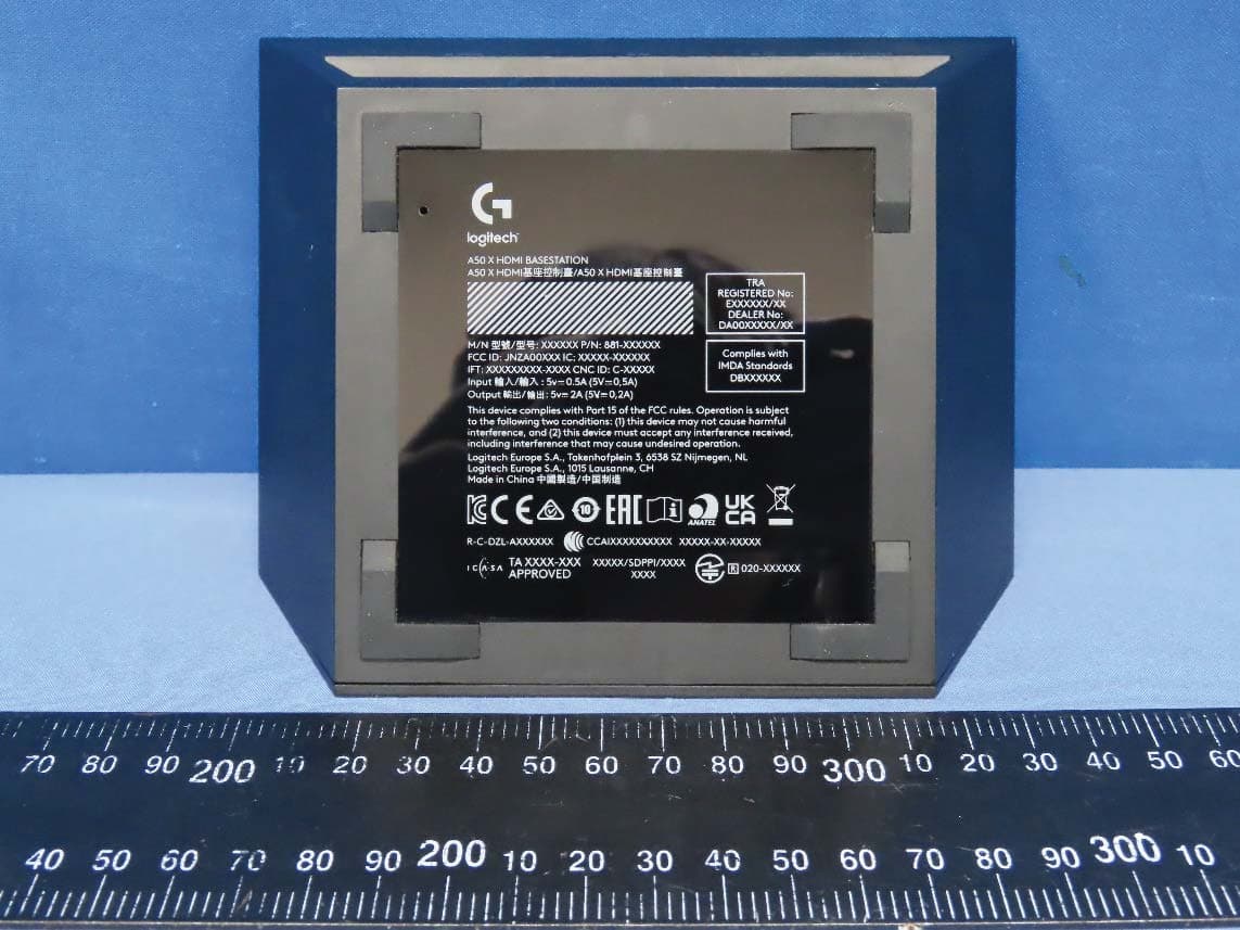 HDMI Base Station - FCC ID JNZA00187 - Logitech Far East Ltd (4)
