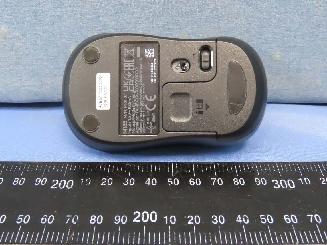 Wireless Mouse - FCC ID JNZMR0107 - Logitech Far East Ltd (2)