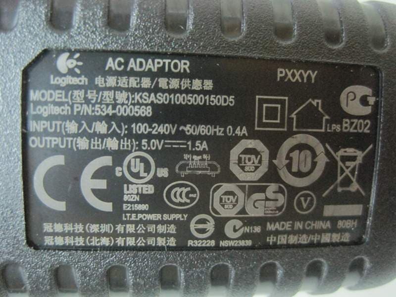 TV Cam HD - FCC ID JNZVR0002 - Logitech Far East Ltd (1)