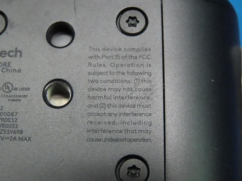 Micro Four Thirds Wireless Video Production Camera - FCC ID JNZVR0032 - Logitech Far East Ltd