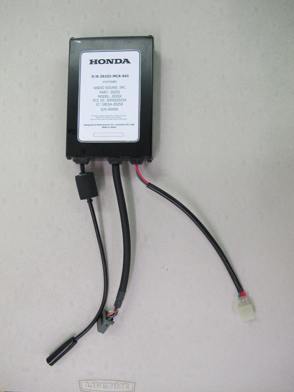 CB radio transceiver module - FCC ID JOFRS2025X - Radio Sound Inc