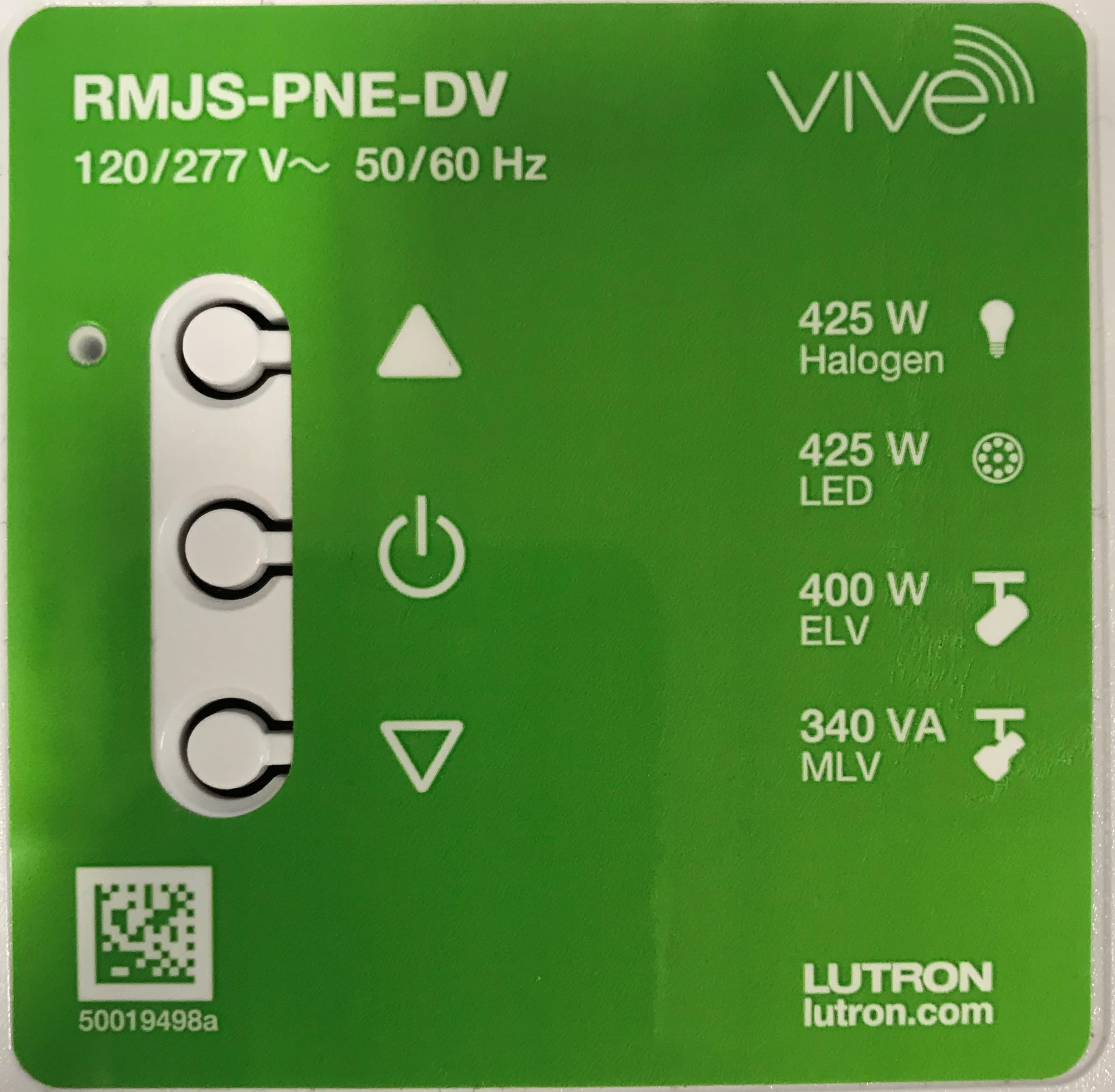 Lighting Control - FCC ID JPZ0131 - Lutron Electronics Company Inc