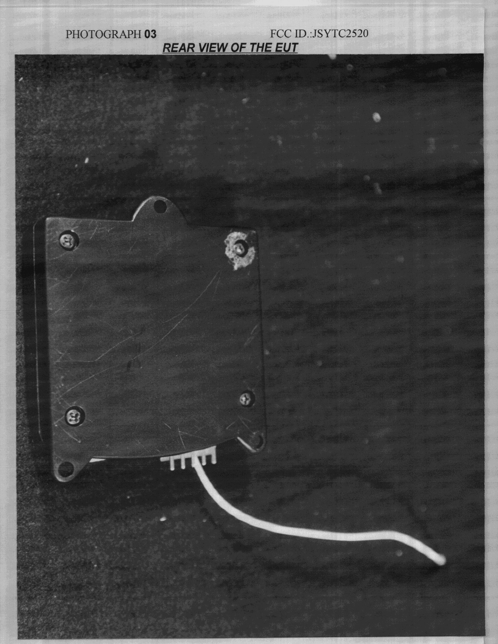 CRR - Superregenerative Receiver - FCC ID JSYTC2520 - Tech Cast Mfg Corp (3)