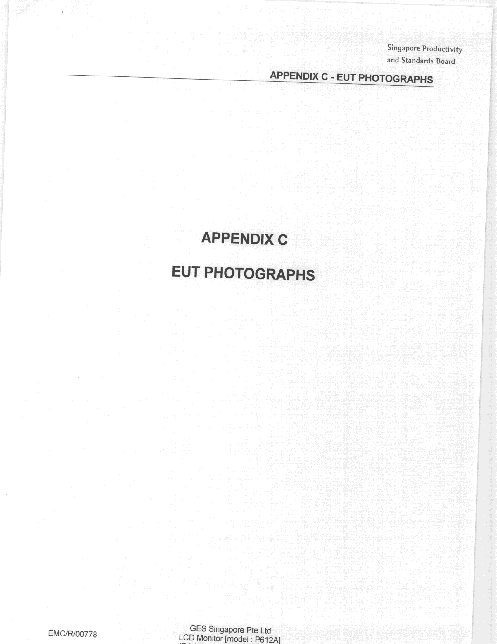 JBP - Part 15 Class B Computing Device Peripheral - FCC ID JUK0398GES612 - GES Singapore Pte Ltd (2)